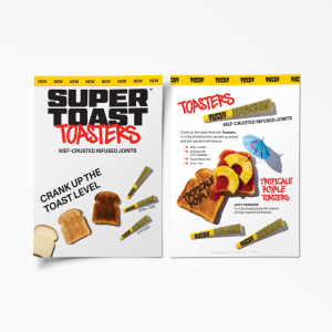 Super Toast - Toasters - Tropicale Royale 3 Pack - Tent Card