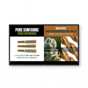 Pure Infusions - Gold Face Digital Static Posters