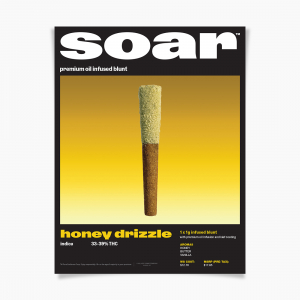 Soar - Honey Drizzle Blunt Info sheet