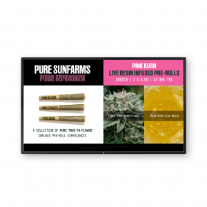 Pure Sunfarms - Pink Kush Live Resin- Digital Static Posters