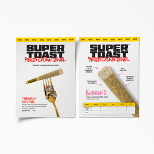 Super Toast - Resin Crown Jewel - Bubble G Info sheet