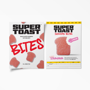 Super Toast - Strawnana Liquid Diamond Bites - Info Sheet