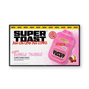 Super Toast - AIO Liquid Diamonds - Bubble Trubble Static Digital Posters