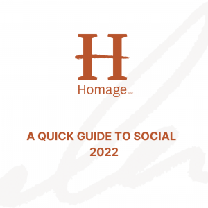 Homage Social Media Guide